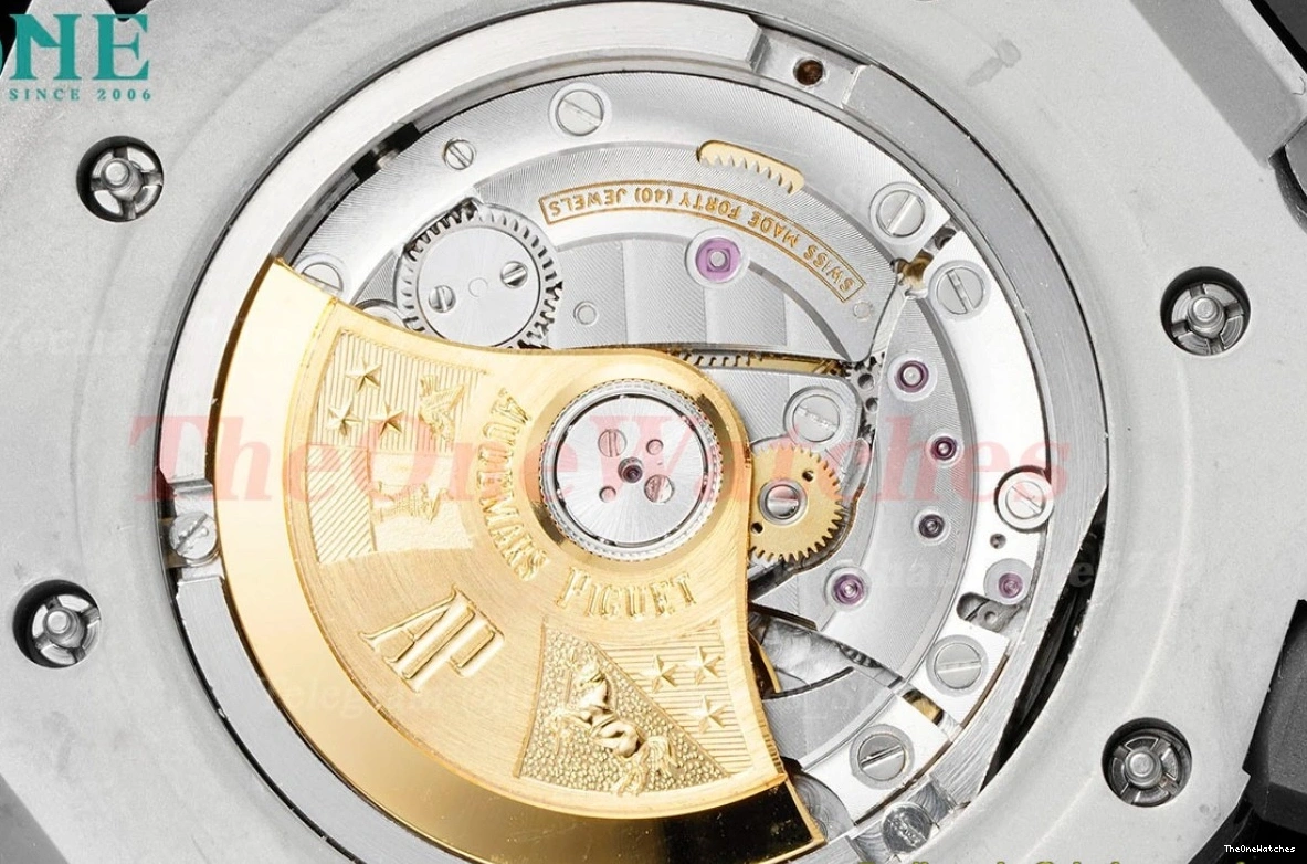 RU SS White Super 42mm Clone 15710 Offshore Diver SA3120 IPF Royal Oak 0119